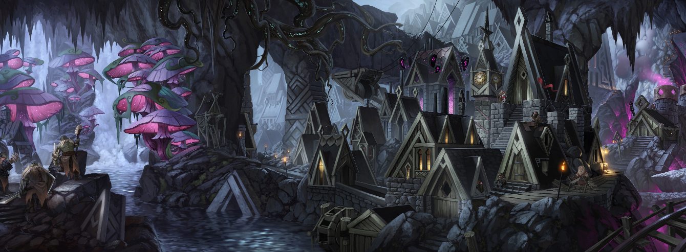 Dwarf Realm quarter size