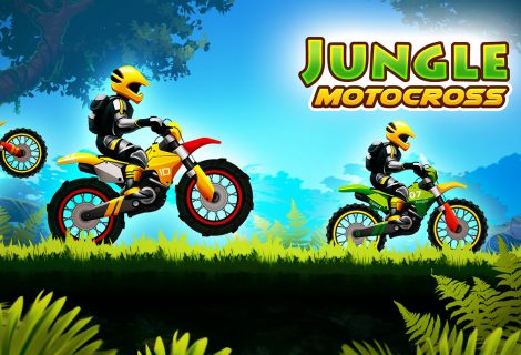 Jungle Motocross Kids Racing