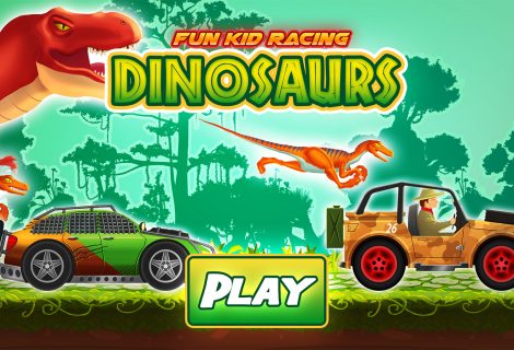 Fun Kid Racing Dinosaurs World