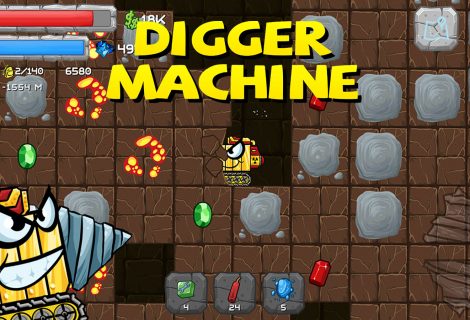 Digger Machine - dig and find minerals