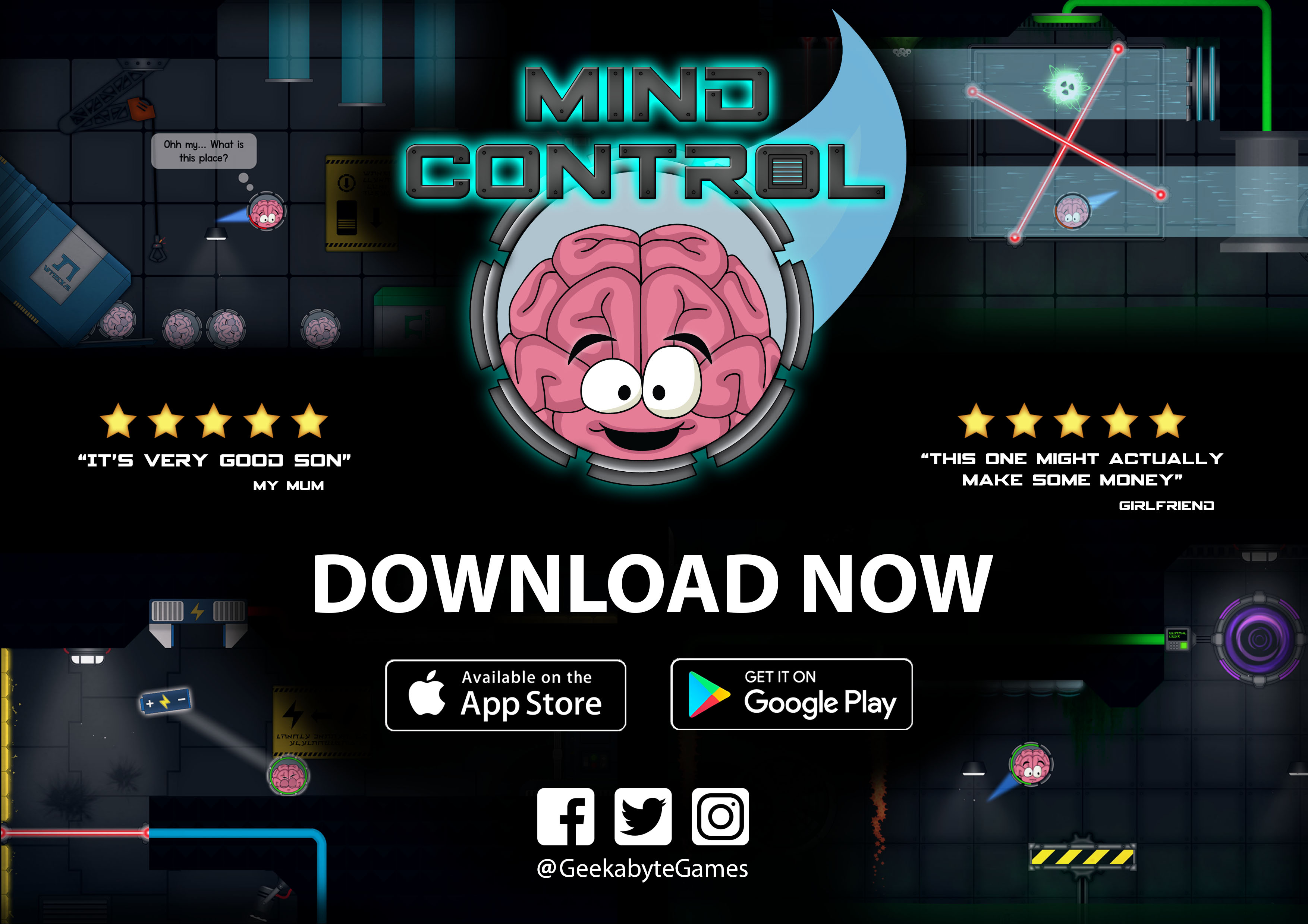 Mind Control Indie Game Launchpad