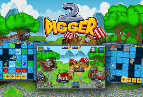 Digger Machine 2  - dig diamonds in new worlds