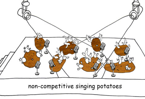 Non-Competitive Singing Potatoes