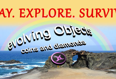 evolving Objects - Coins and Diamonds