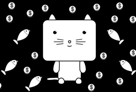 Square Cat: Idle Fish Eater