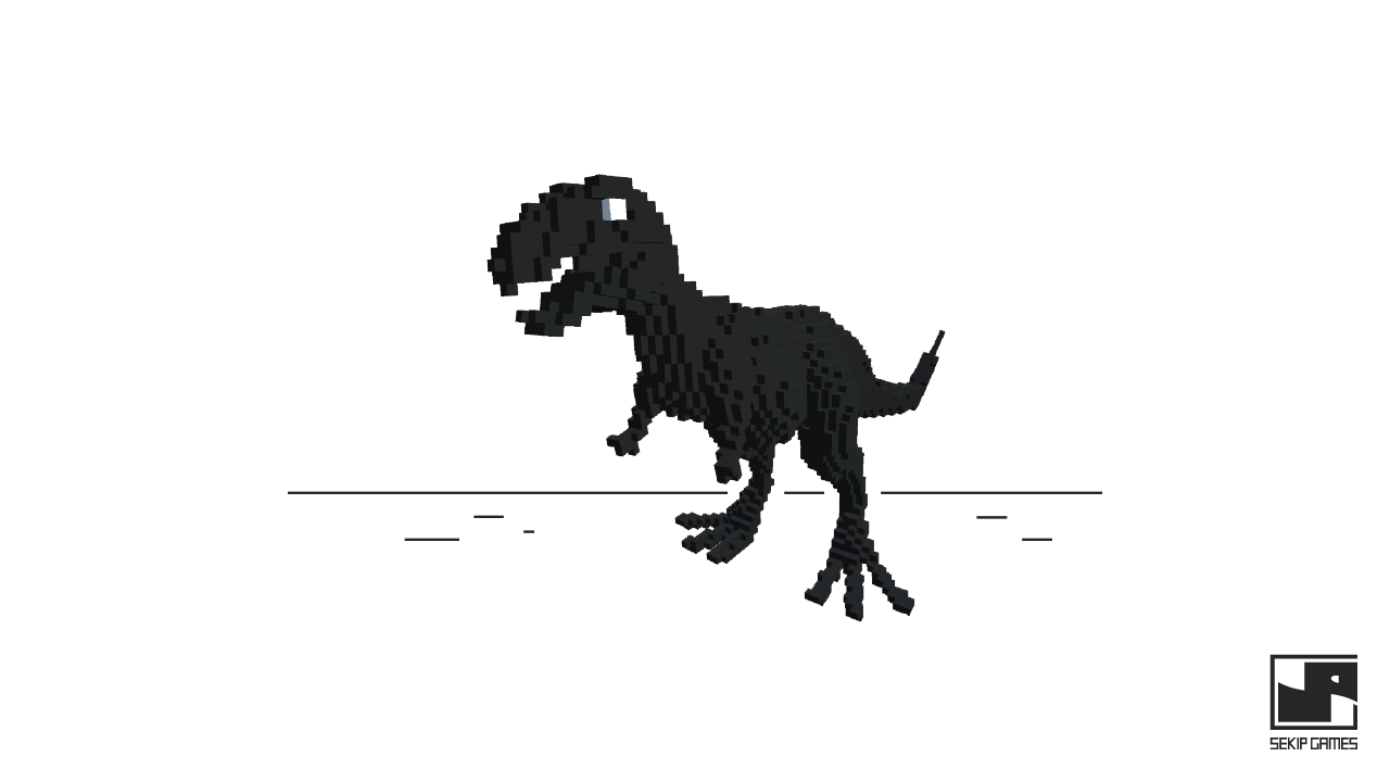 Dino T-Rex 3D Run - Indie Game Launchpad