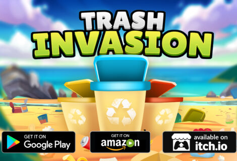 Trash Invasion: Recycling Game