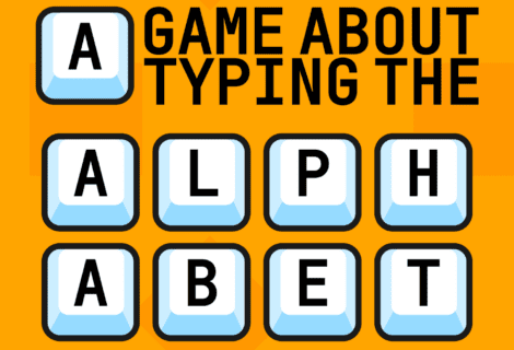 A Game About Typing The Alphabet
